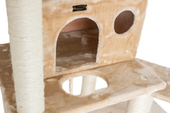 Armarkat Real Wood 72" Beige Cat Tree SratchIng Post A7202-2