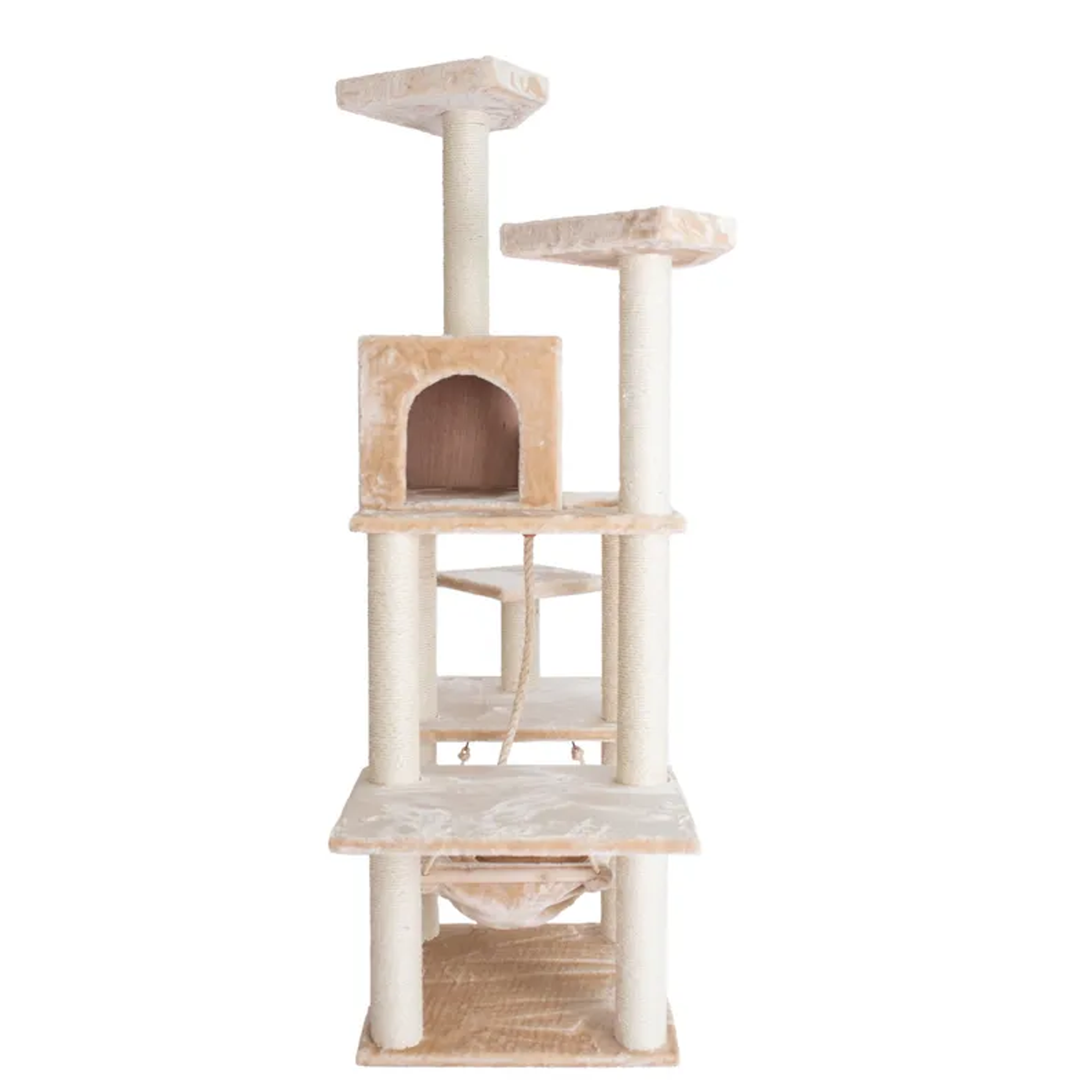 Armarkat Real Wood 72" Beige Cat Tree SratchIng Post A7202-5
