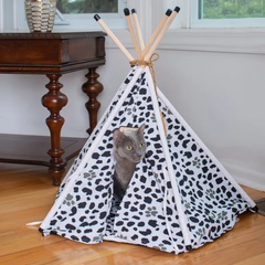 Armarkat Pet Tent/Teepee Style Cat Bed C46, w/Durable Fabric-2