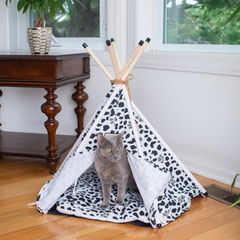 Armarkat Pet Tent/Teepee Style Cat Bed C46, w/Durable Fabric-4