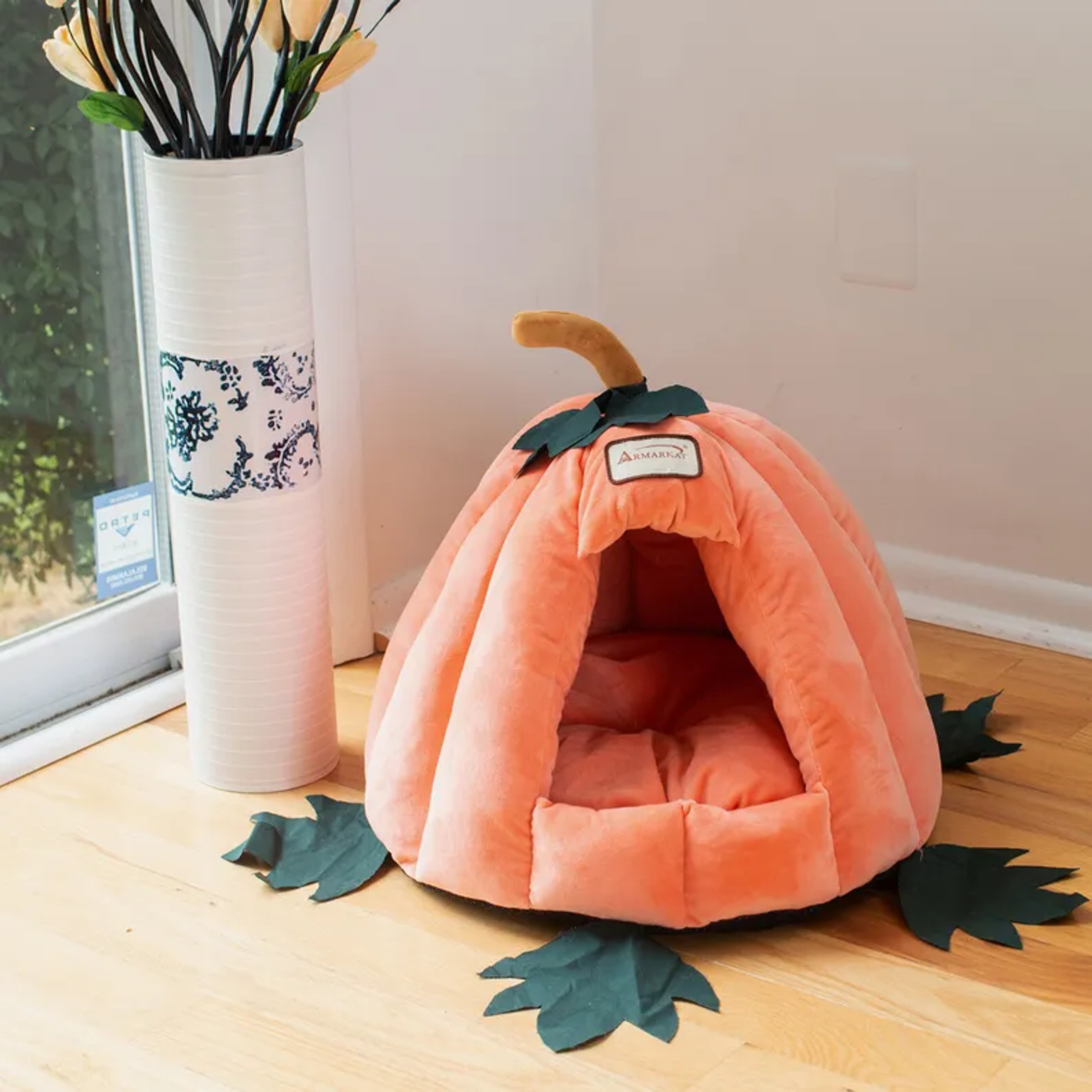 Armarkat Cat Bed C85CCS PumpkIn Shape-3