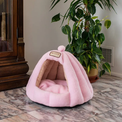 Armarkat Cat Bed C95GFS Soft PInk-4
