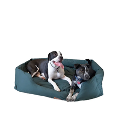 Armarkat Bolstered Dog Bed, Anti-Slip Pet Bed, Laurel Green L