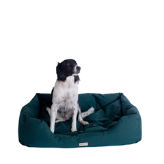 Armarkat Bolstered Dog Bed, Anti-Slip Pet Bed, Laurel Green L-2