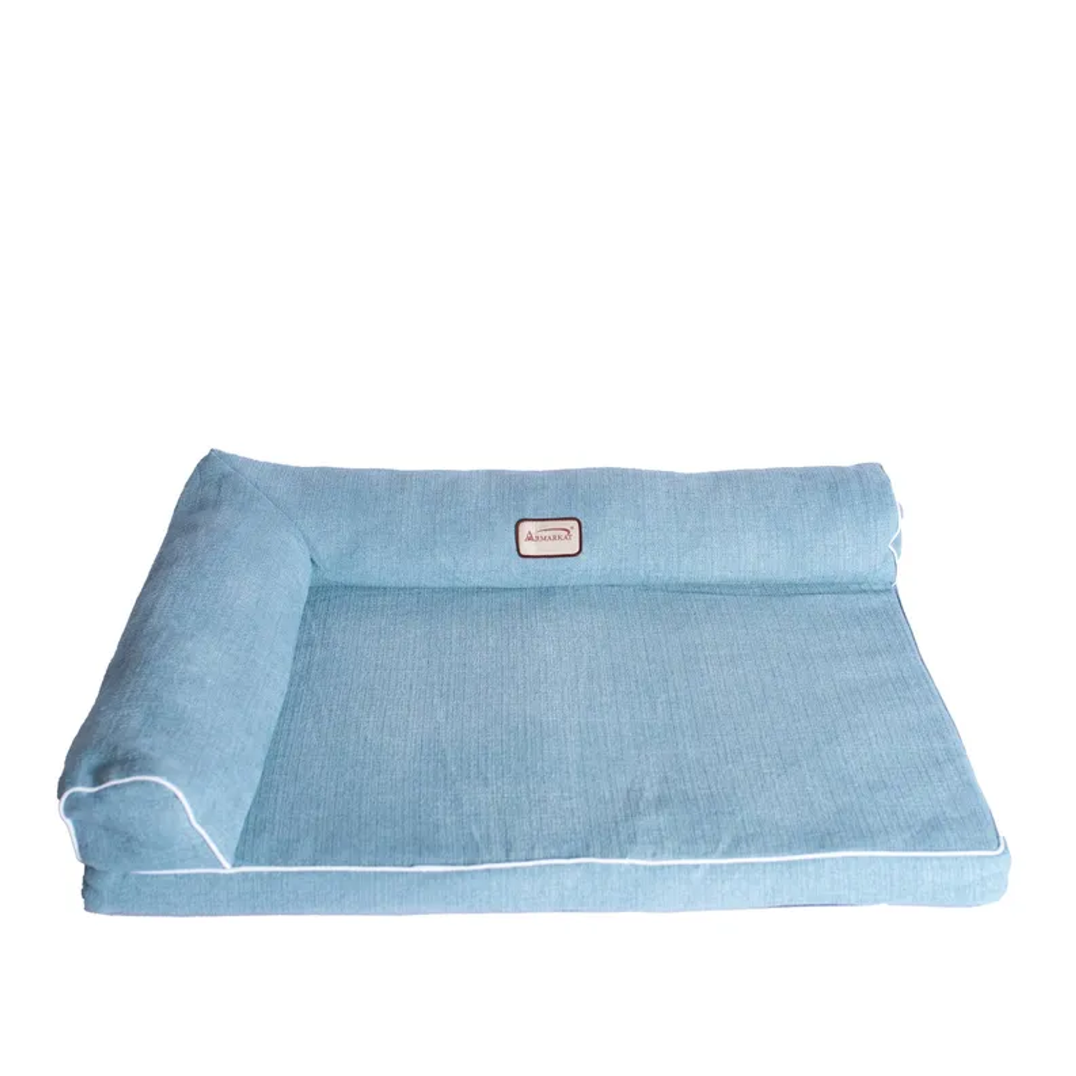 Armarkat Medium Bolstered Pet Bed Poly Fill Dog Cushion-3