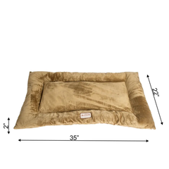 Armarkat Pet Bed Mat, Dog Crate Soft Pad W Poly Fill Cushion L Sage Green-4