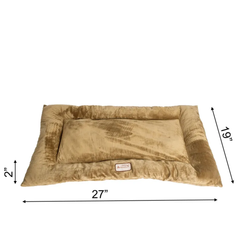 Armarkat Pet Bed Mat, Dog Crate Soft Pad W Poly Fill Cushion M Sage Green-4