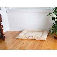 Armarkat Pet Bed Mat, Dog Crate Soft Pad W Poly Fill Cushion M Beige-2