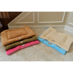 Armarkat Pet Bed Mat, Dog Crate Soft Pad W Poly Fill Cushion M Beige-4