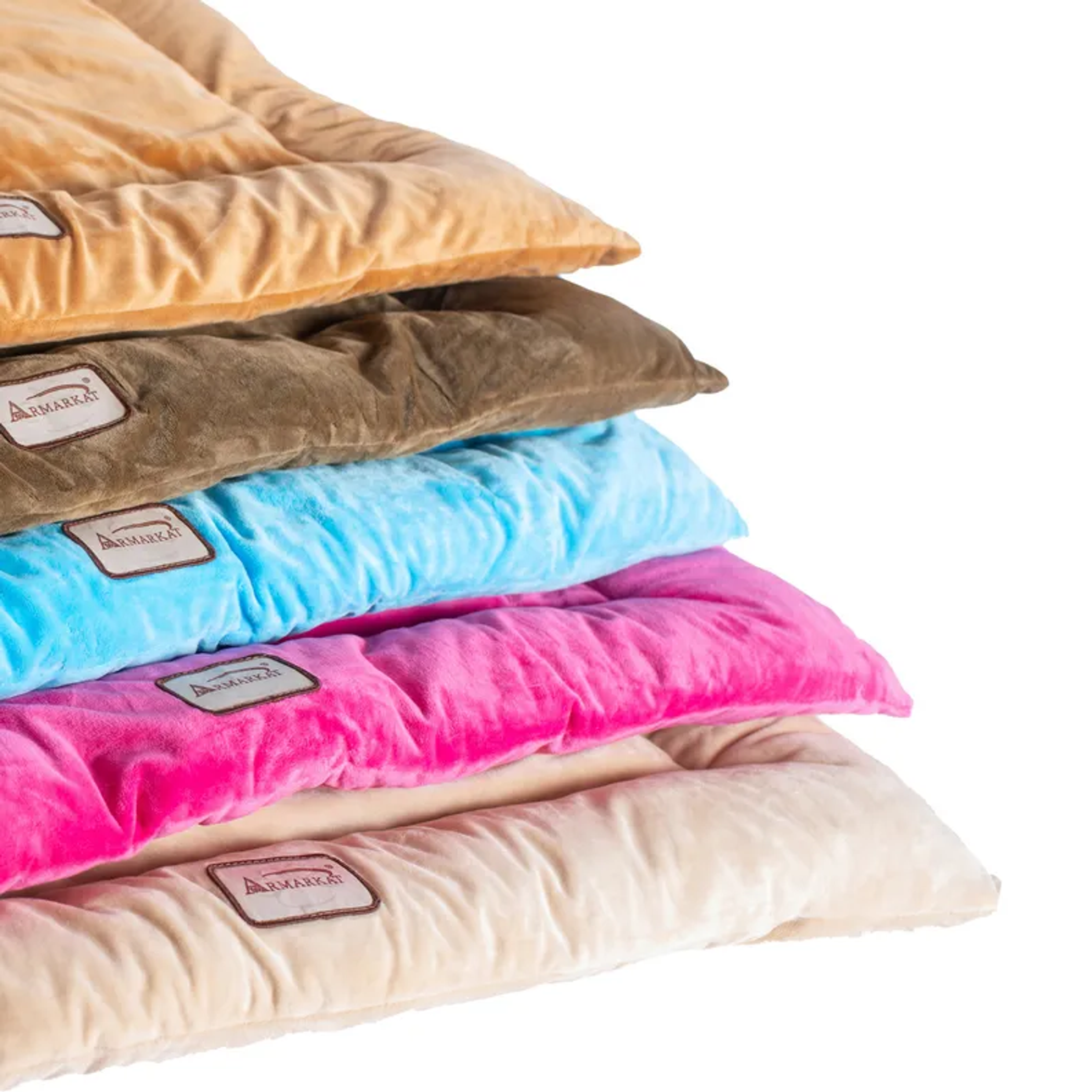 Armarkat Pet Bed Mat, Dog Crate Soft Pad W Poly Fill Cushion L Vibrant Pink-3