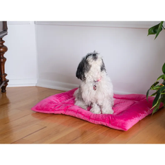 Armarkat Pet Bed Mat, Dog Crate Soft Pad W Poly Fill Cushion M Vibrant Pink-3