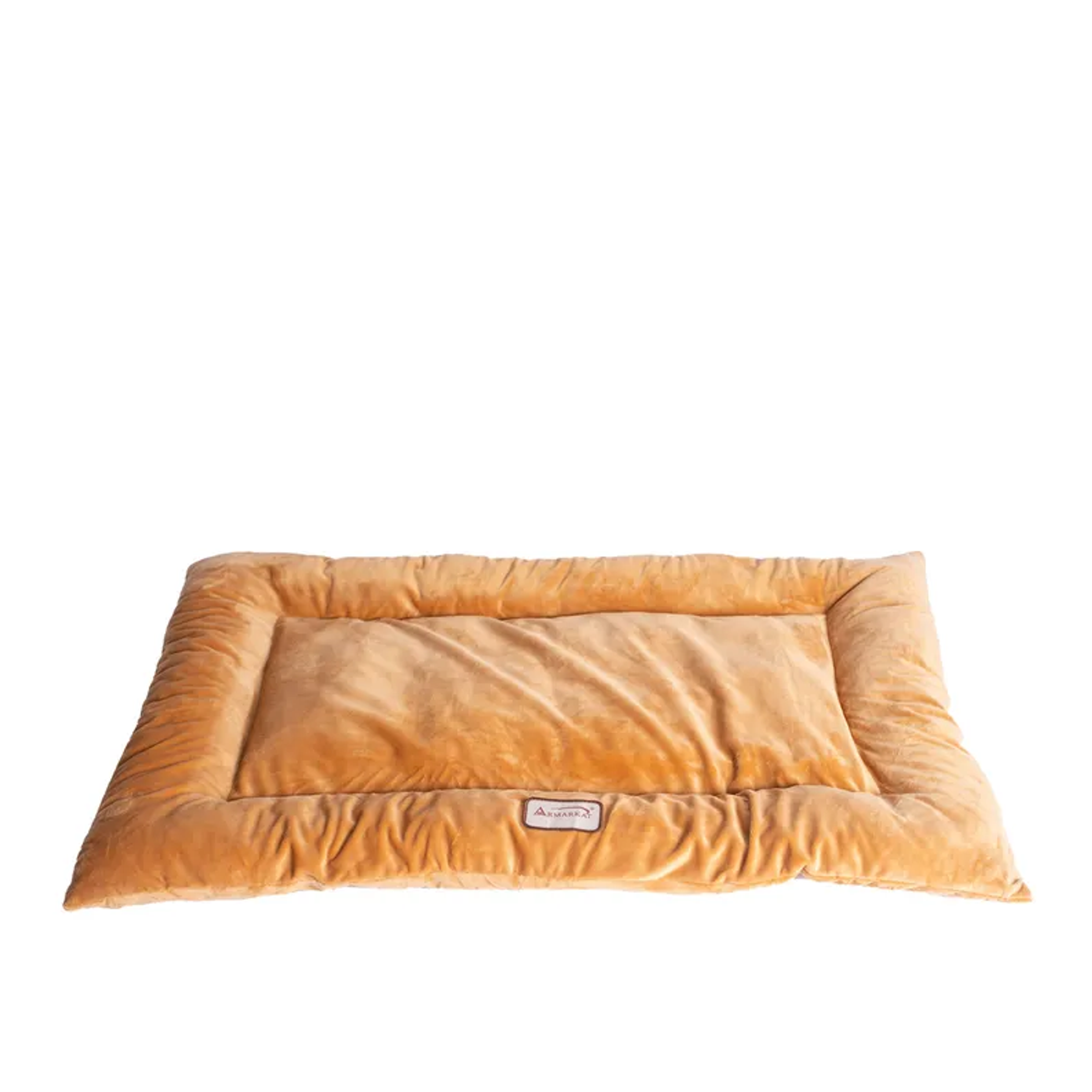 Armarkat Pet Bed Mat, Dog Crate Soft Pad W Poly Fill Cushion M Earth Brown-2