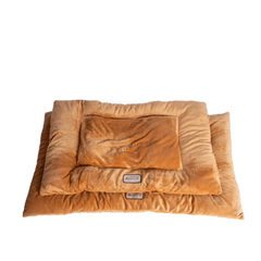 Armarkat Pet Bed Mat, Dog Crate Soft Pad W Poly Fill Cushion M Earth Brown-4