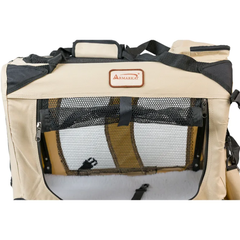 Armarkat FoldIng Soft Dog Crate Pet Travel Carrier PC201B-4