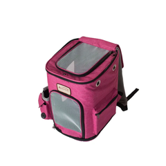 Armarkat PC301P Pets Backpack Pet Carrier In Pk and Gy Combo-4