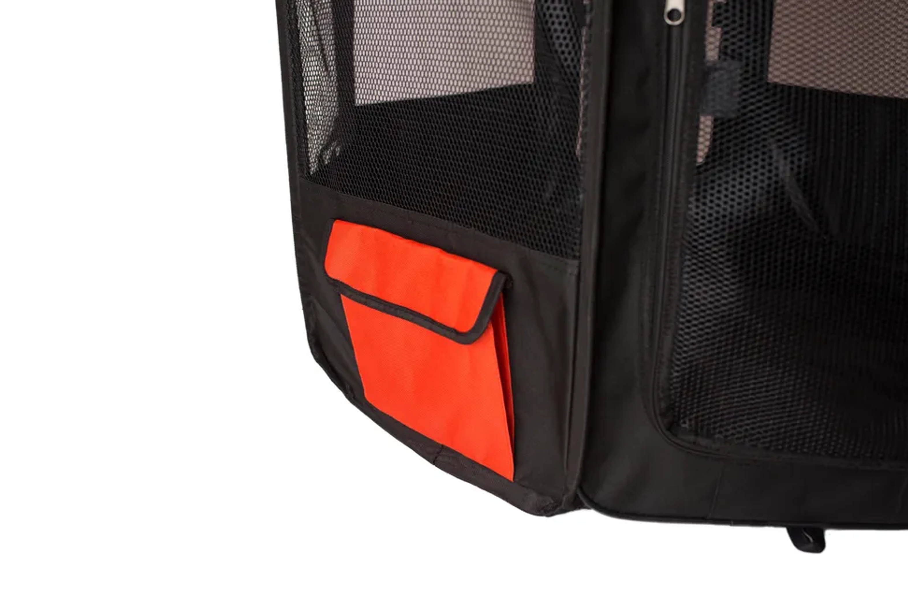 Armarkat PP002R-XL Portable Pet Playpen In Bk and Rd Combo-5