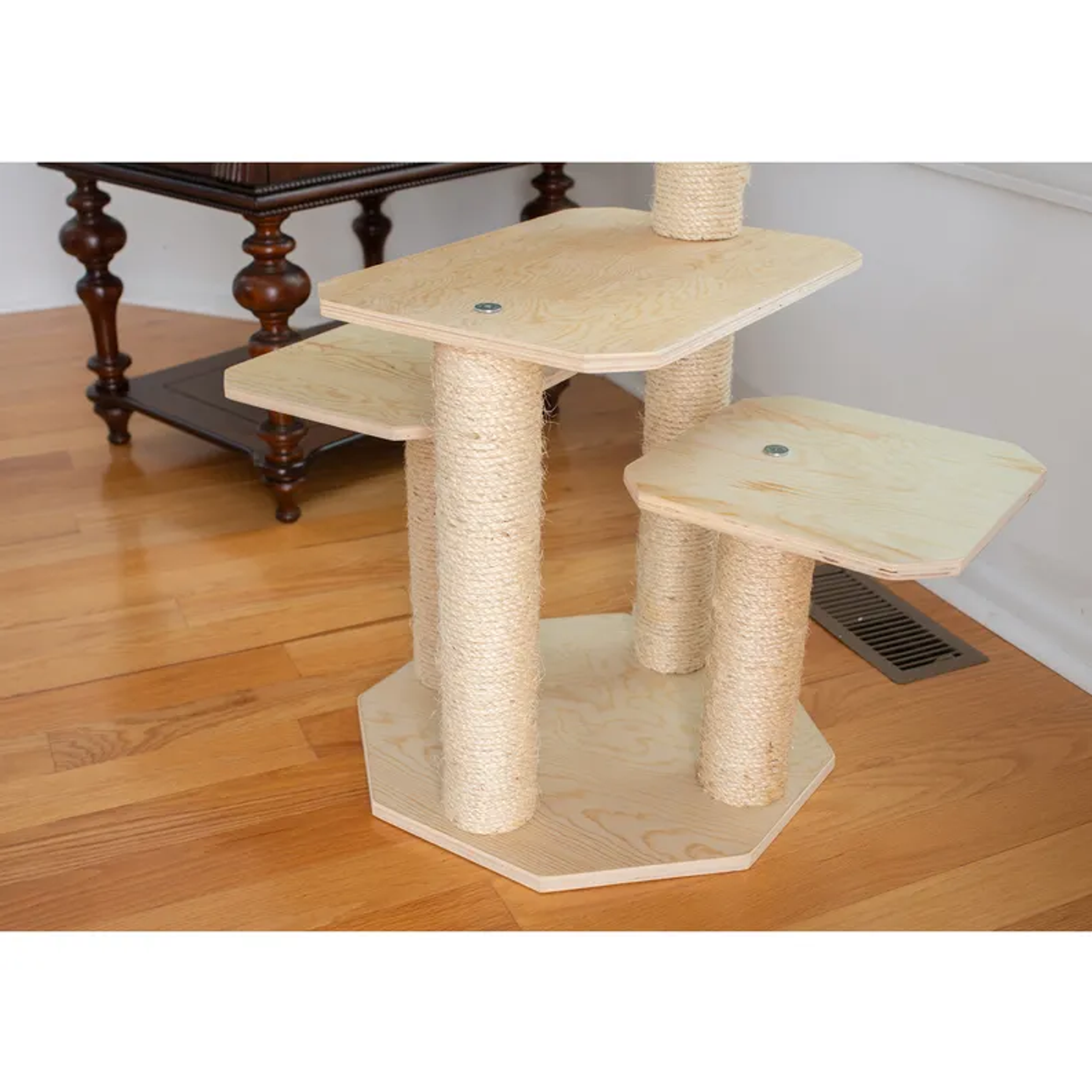 Armarkat Premium Scots Pine, Solid Wood Cat Tree 46" Tall-5