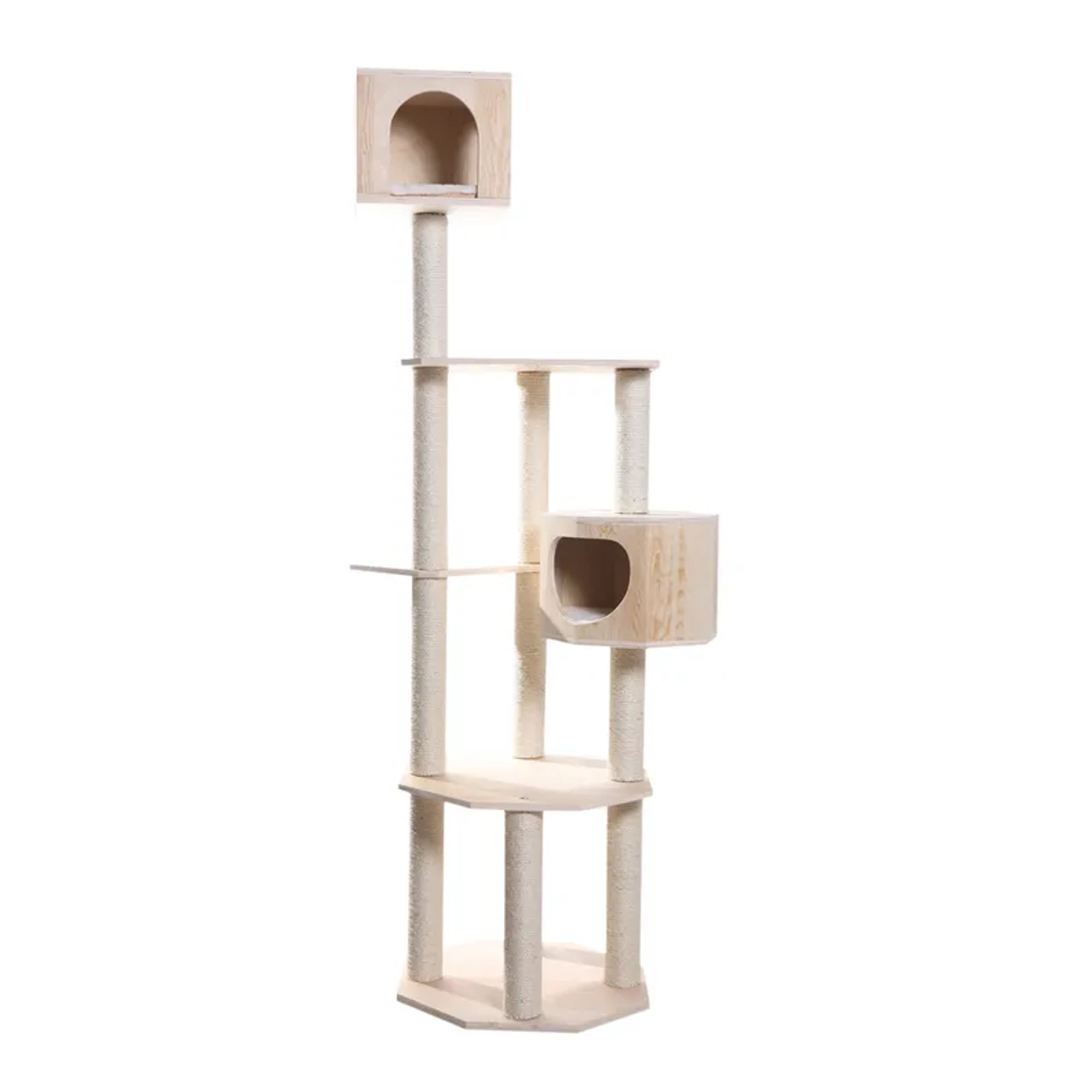 Armarkat Premium Scots Pine Cat TreeTall Sturdy Cat Tower-2