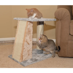 Armarkat 2 Level Platform Scratcher Real Wood Cat Post-3