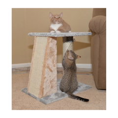 Armarkat 2 Level Platform Scratcher Real Wood Cat Post-4