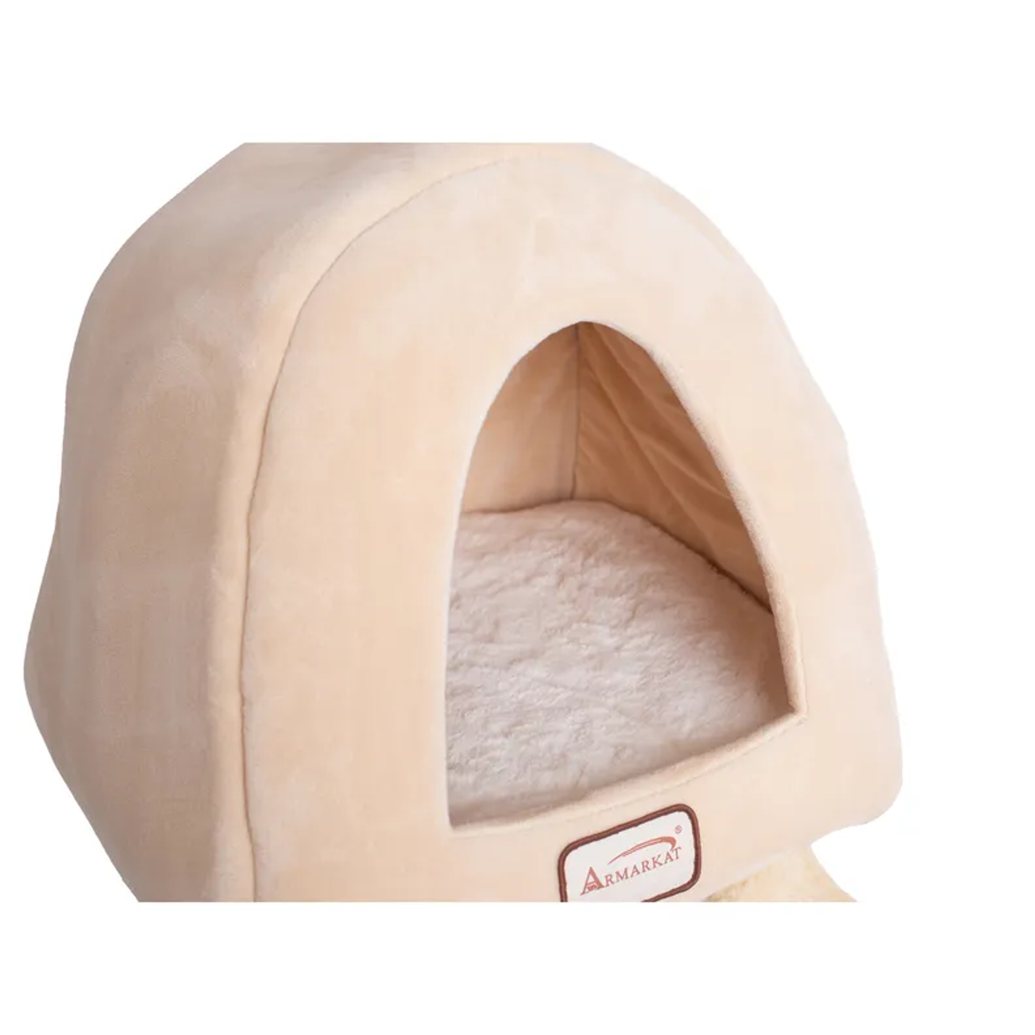 Armarkat X3007 Cat Condo, Real Wood Cat Scratching Post-7