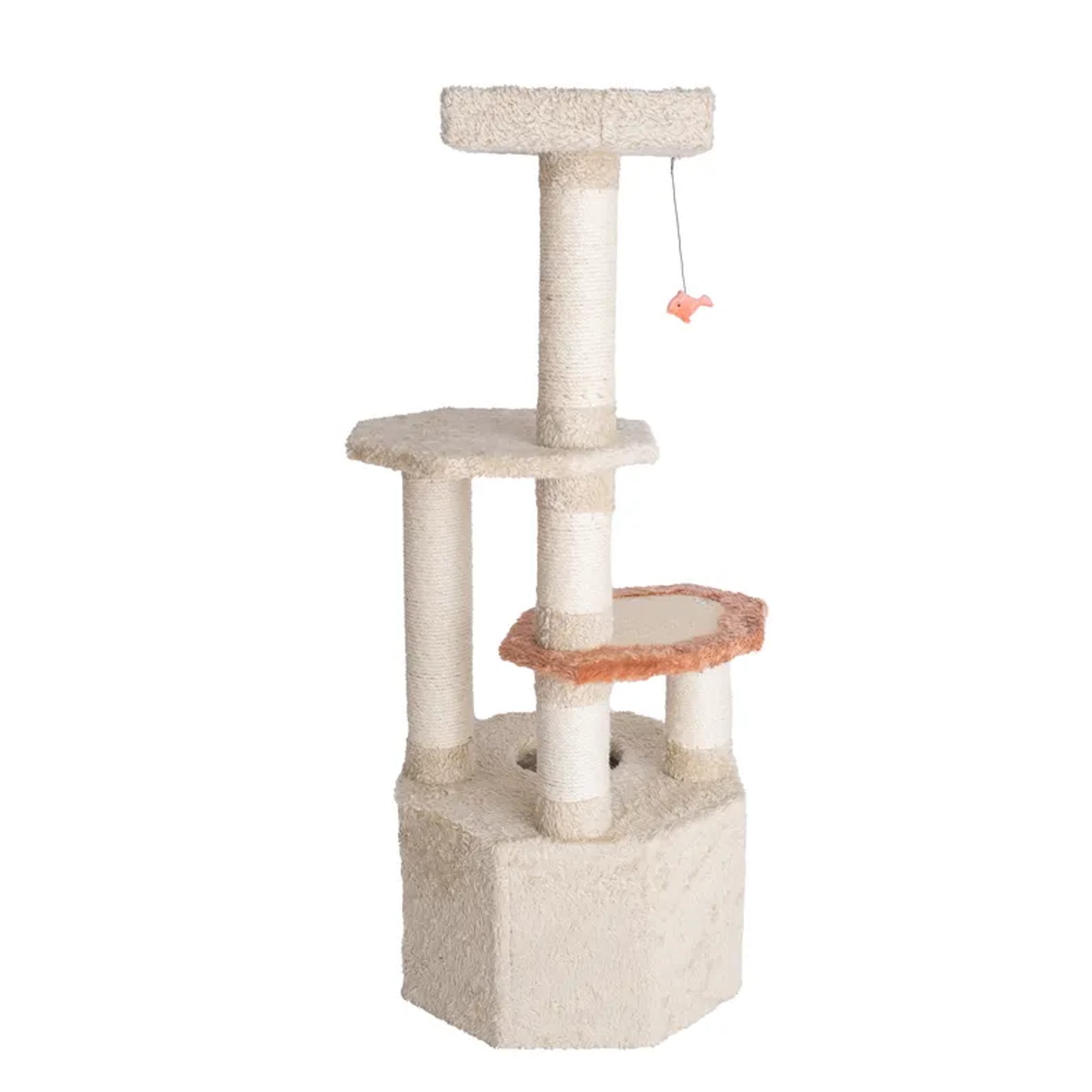 Armarkat X5703 Carpet Cat Furniture Real Wood Cat Condo-7