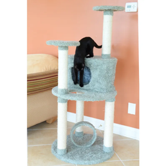 Armarkat Real Wood Cat Condo, Sisal Covered Scratcher-3