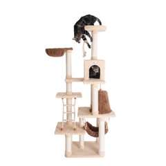 Armarkat Cat Climber Play House, 78" Real Wood Cat furniture-4