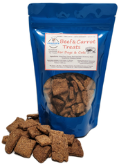 Beef & Carrot Treats 6oz.