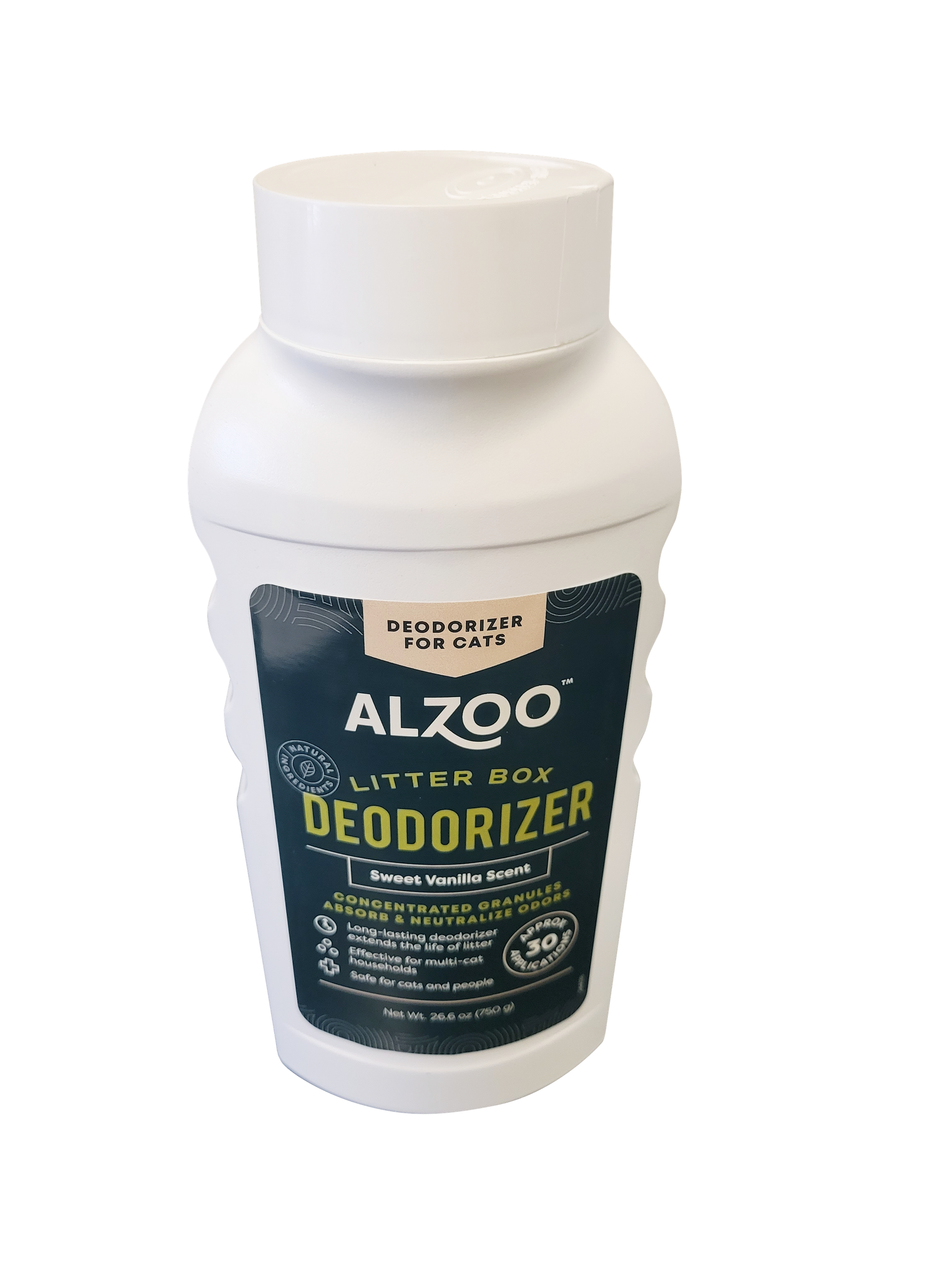 ALZOO Plant-Based Cat Litter Deodorizer Sweet Vanilla-4