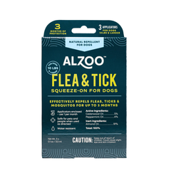 ALZOO Plant-Based Flea & Tick Repellent Squeeze-On Dog-2