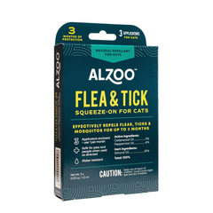 ALZOO Plant-Based Flea & Tick Repellent Squeeze-On Cat-2