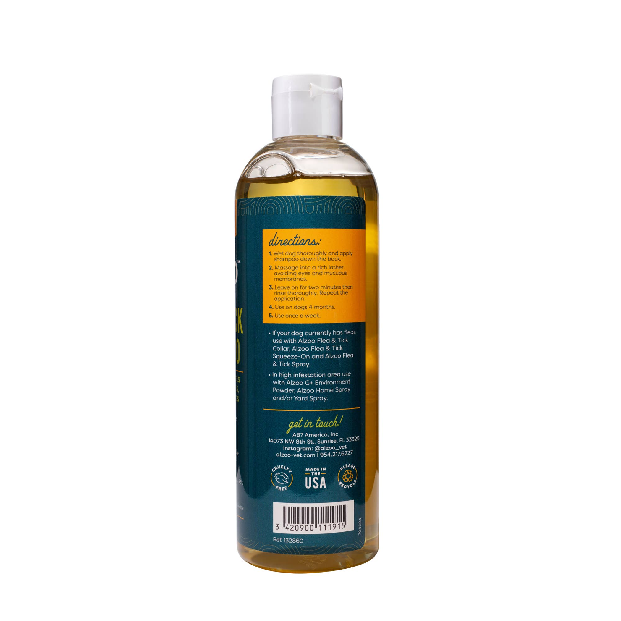 ALZOO Plant-Based Flea and Tick Repellent Shampoo for Dogs, 12oz-3