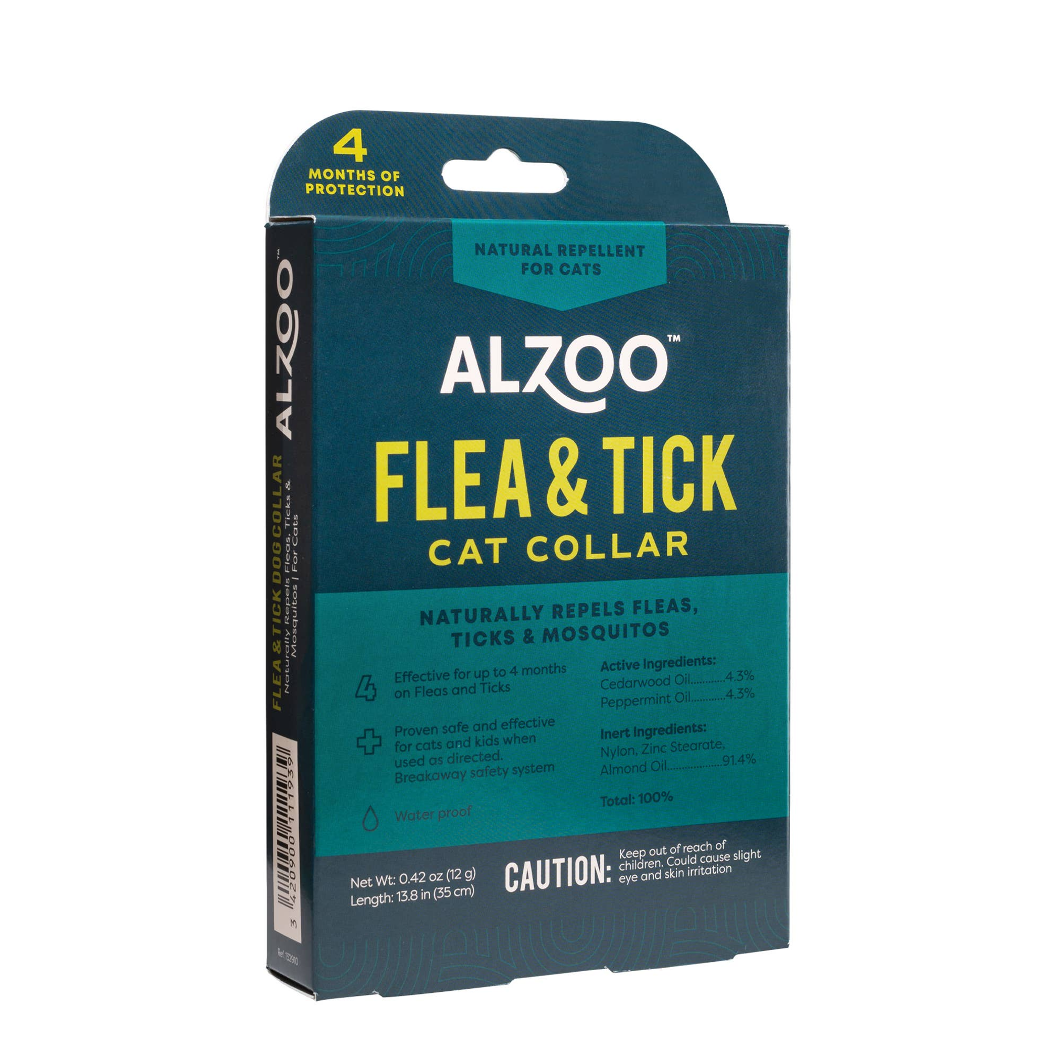ALZOO Plant-Based Flea & Tick Collar Cat-2