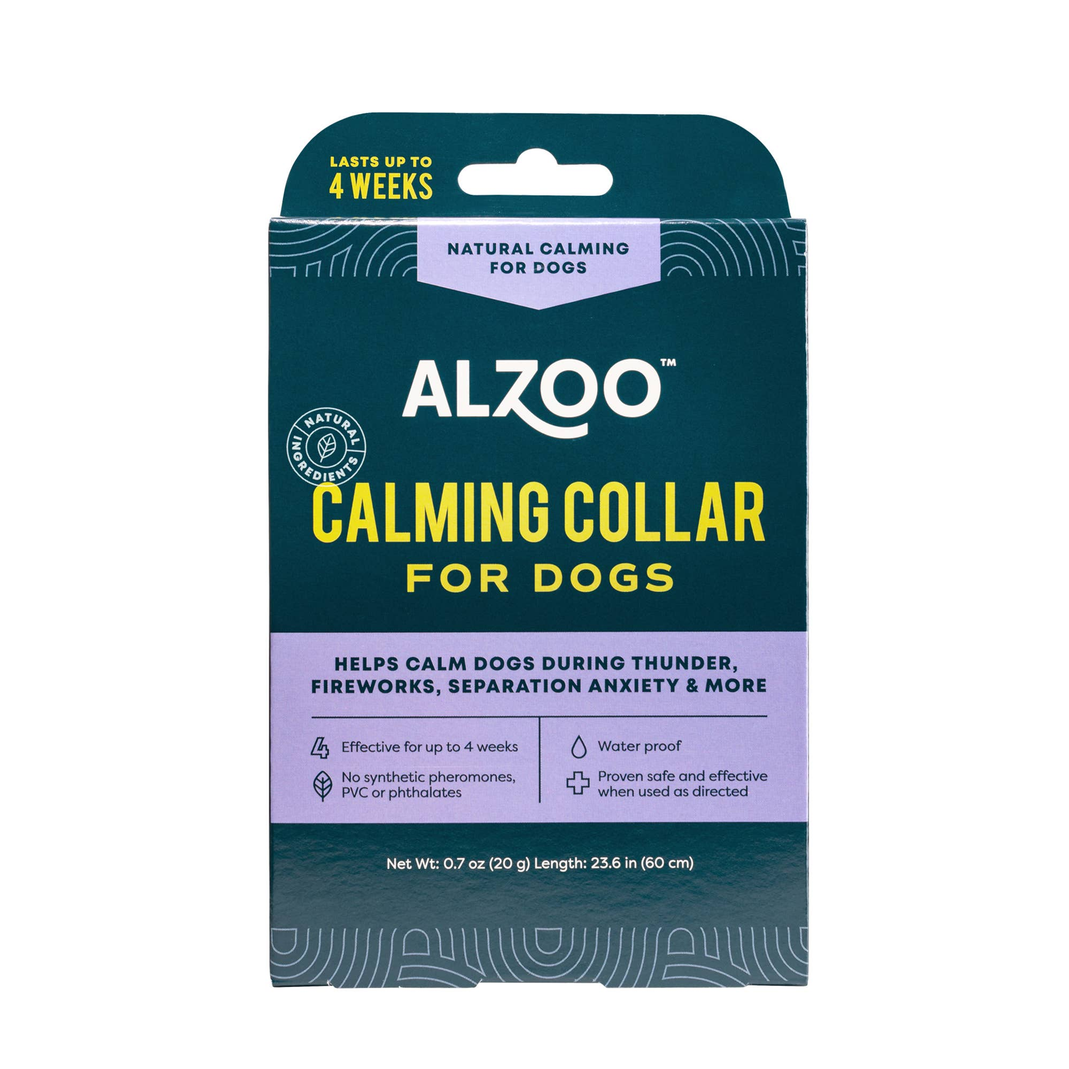 ALZOO Plant-Based Calming Collar for Dogs-3