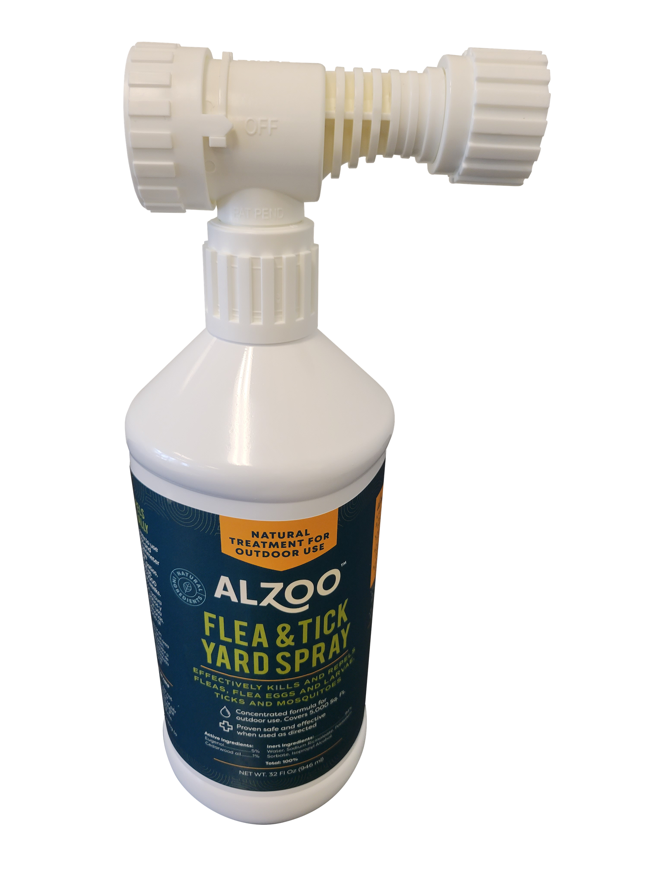 ALZOO Plant-Base Flea & Tick Yard Spray, 32oz-3