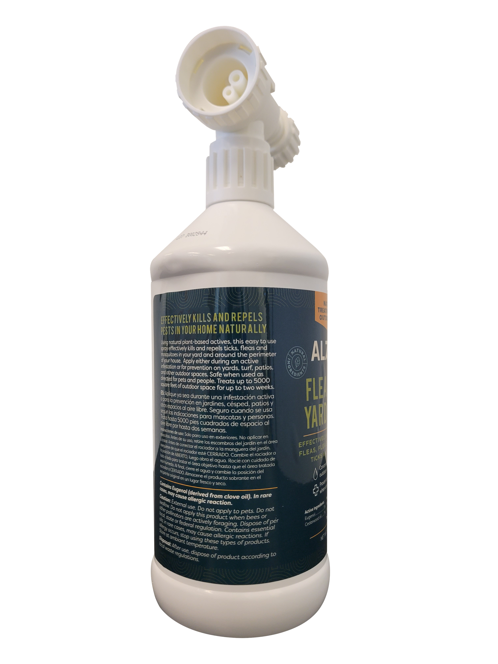 ALZOO Plant-Base Flea & Tick Yard Spray, 32oz-4