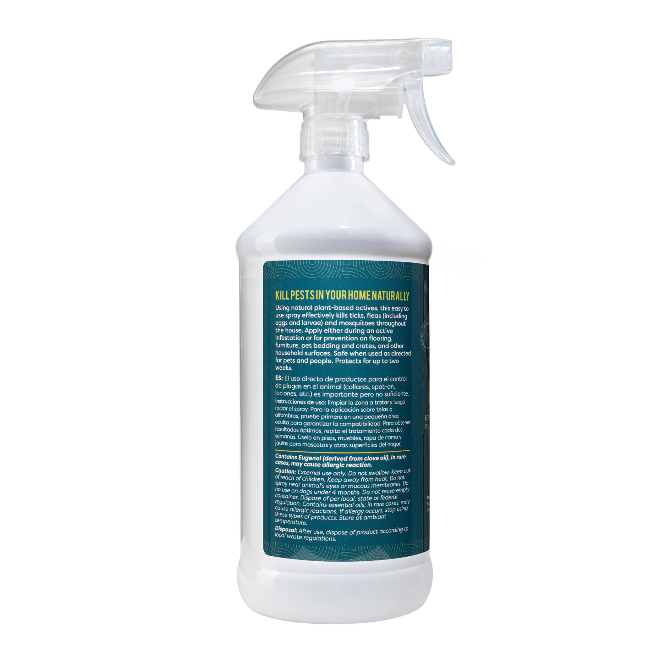 ALZOO Plant-Base Flea & Tick Home Spray, 32oz-3