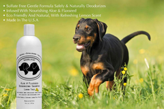 BarkLogic Aloe & Flaxseed Deodorizing Shampoo-3