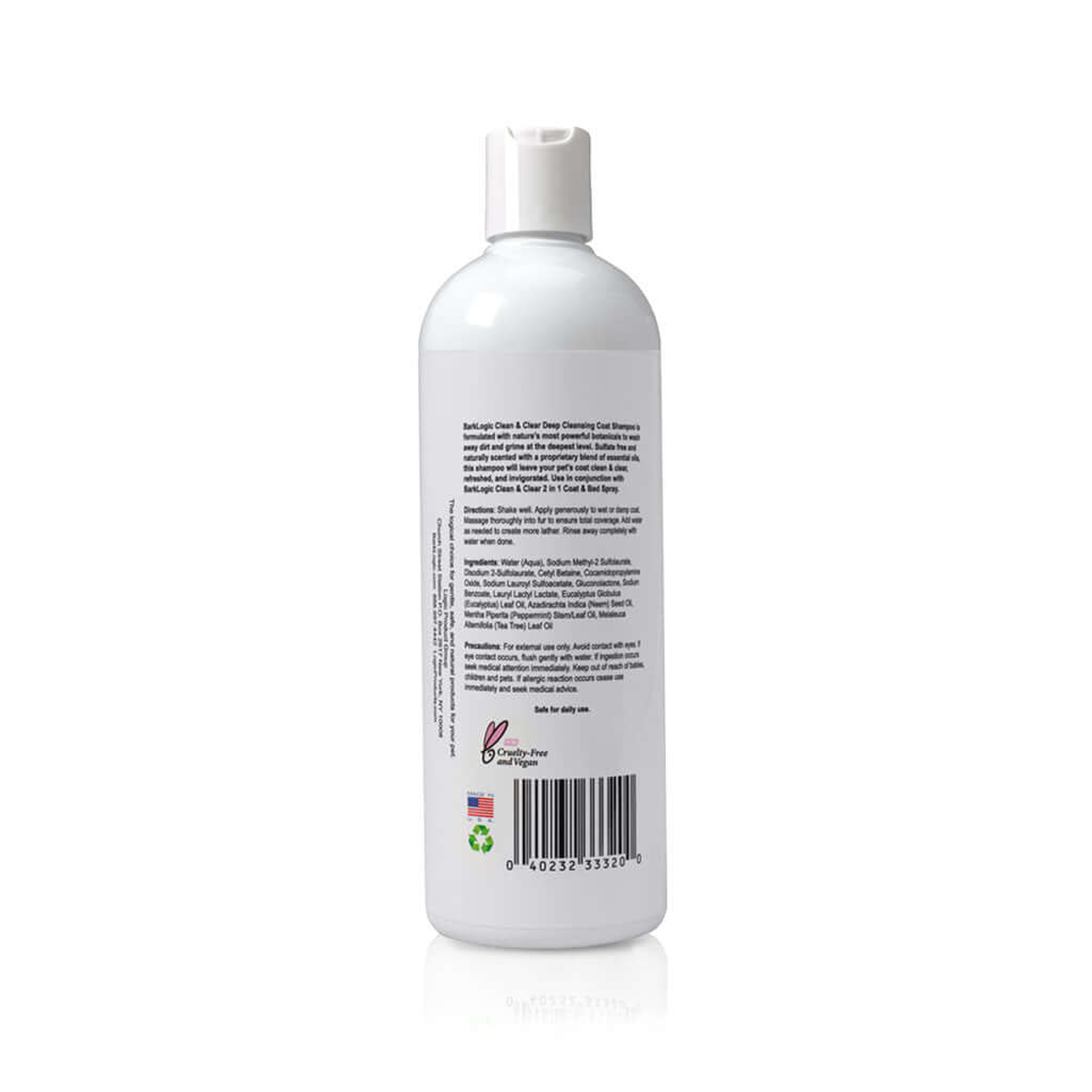BarkLogic Clean & Clear Deep Cleansing Coat Shampoo-2