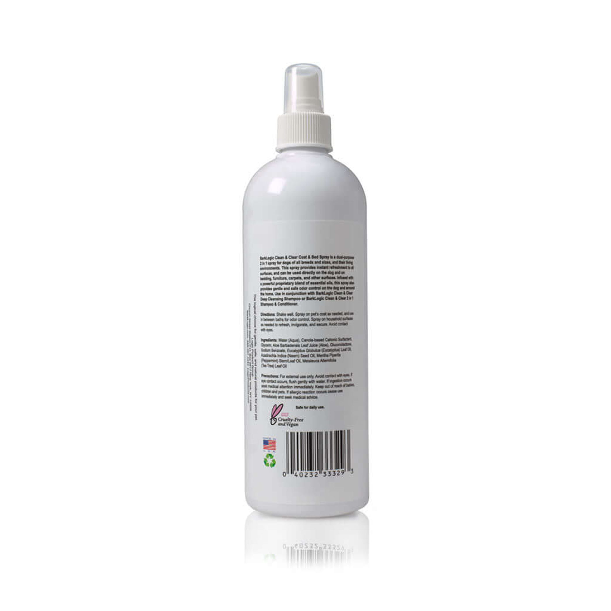 BarkLogic Clean & Clear 2 in 1 Coat & Bed Spray-2