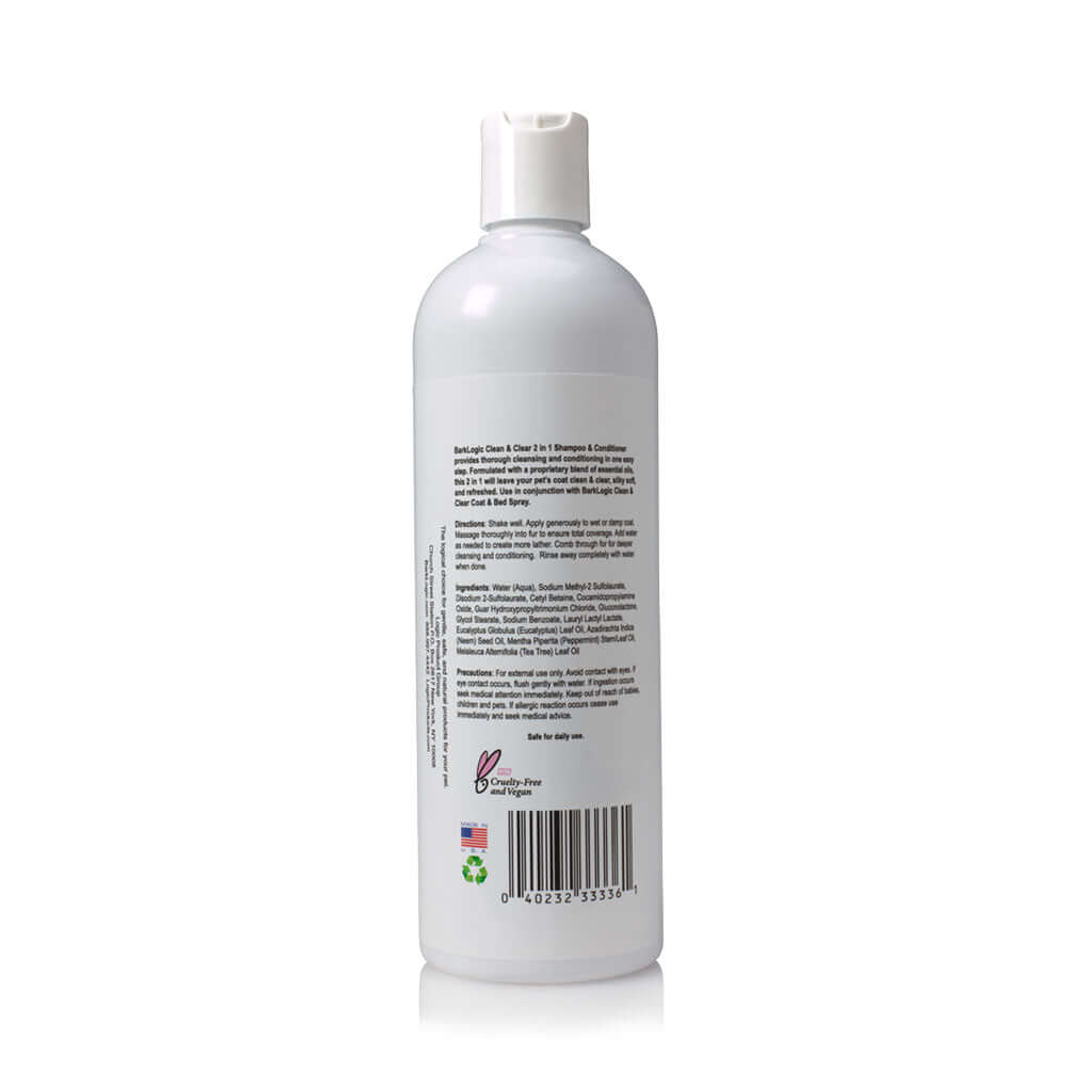 BarkLogic Clean & Clear 2 in 1 Shampoo & Conditioner-2