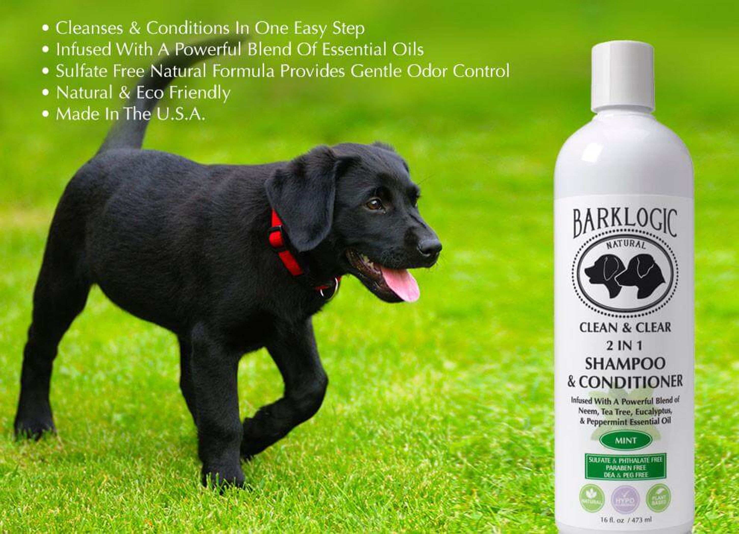 BarkLogic Clean & Clear 2 in 1 Shampoo & Conditioner-3