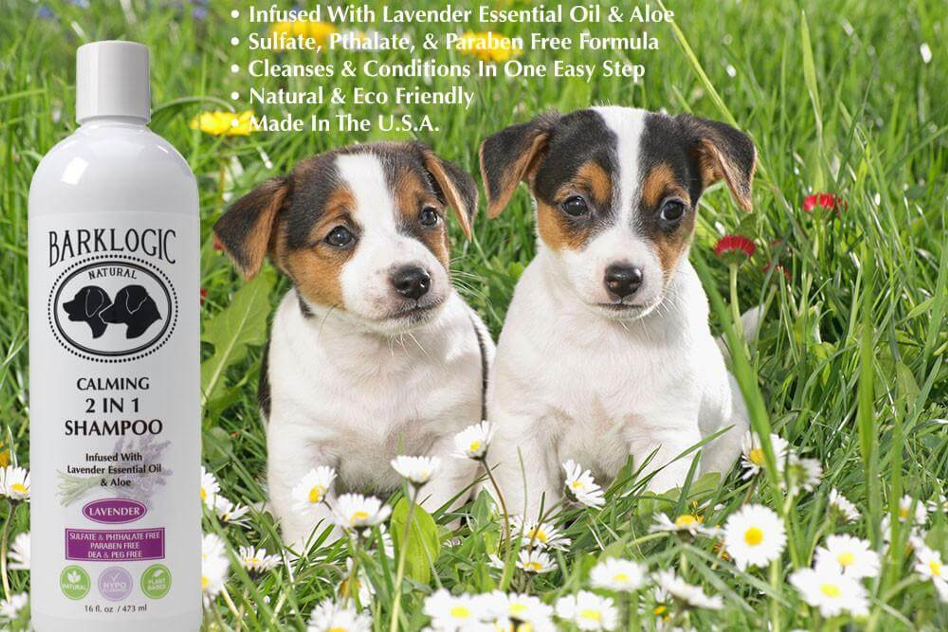 BarkLogic Calming 2 in 1 Shampoo-3