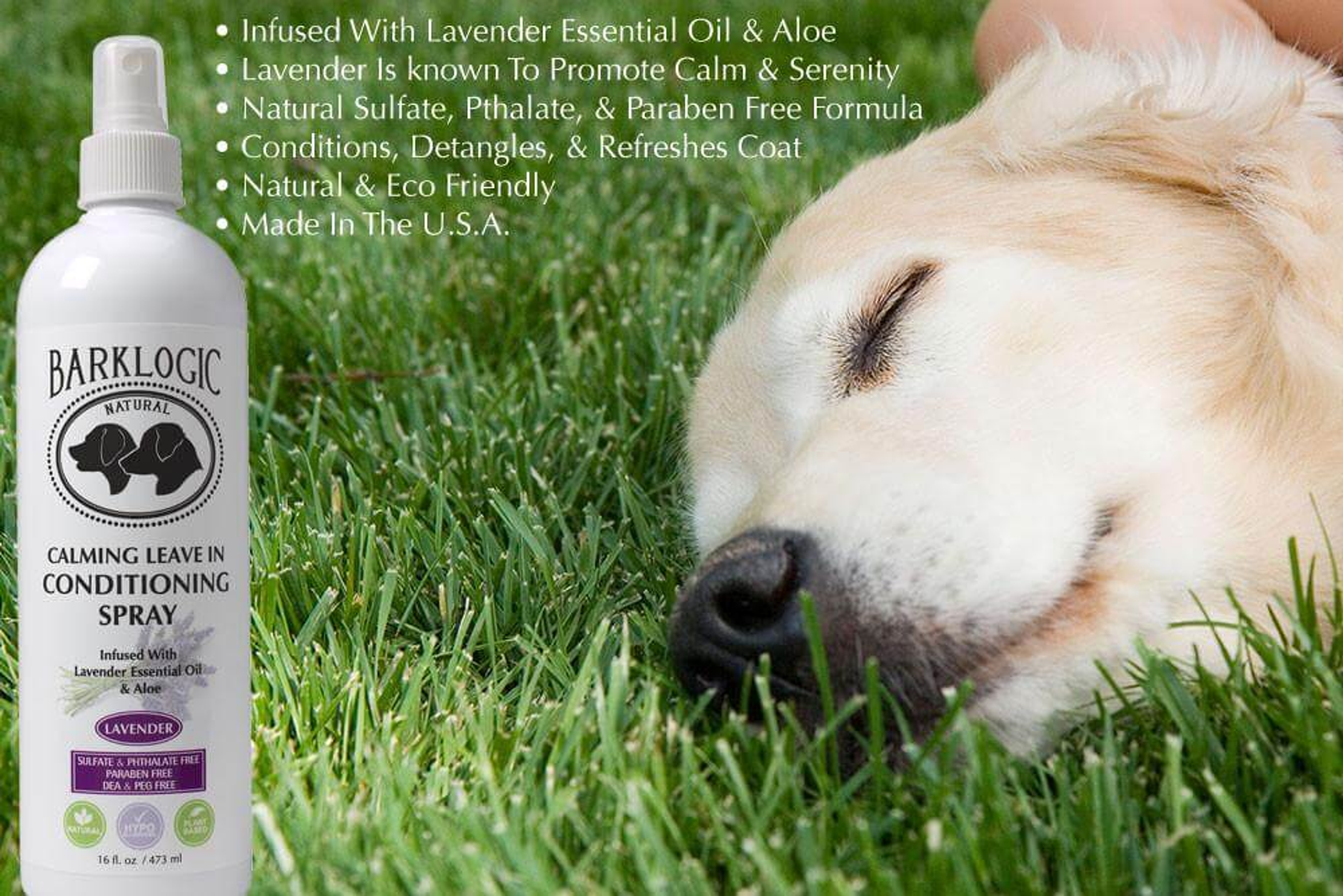 BarkLogic Calming Leave In Conditioner Spray-3
