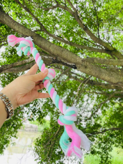 3-Knot Sustainable Dog Chew Rope Toys, Heavy Duty Dog Toys-2