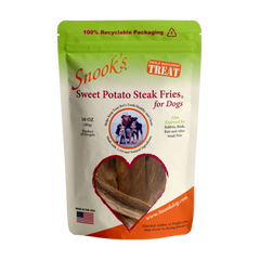 Sweet Potato Dog Steak Fries - Steak Fry shaped pieces 5lb-2
