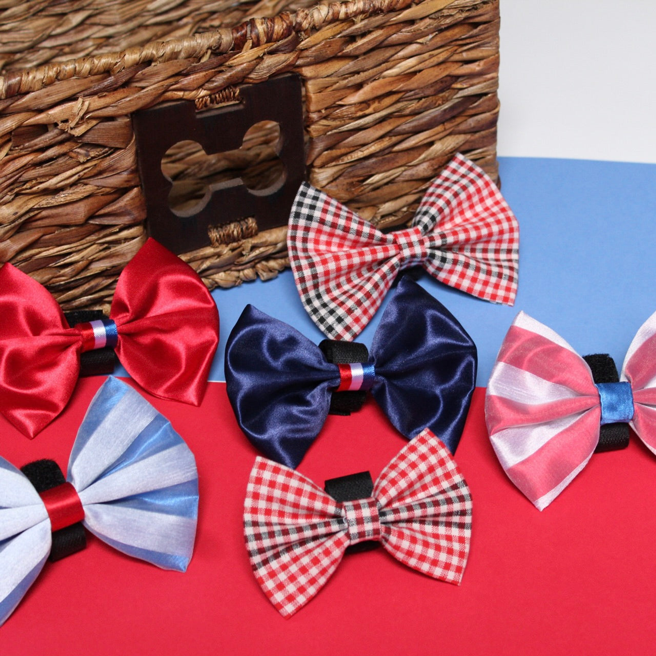 4th of July Bow Budget Bundle|Pets Ribbons 75-2