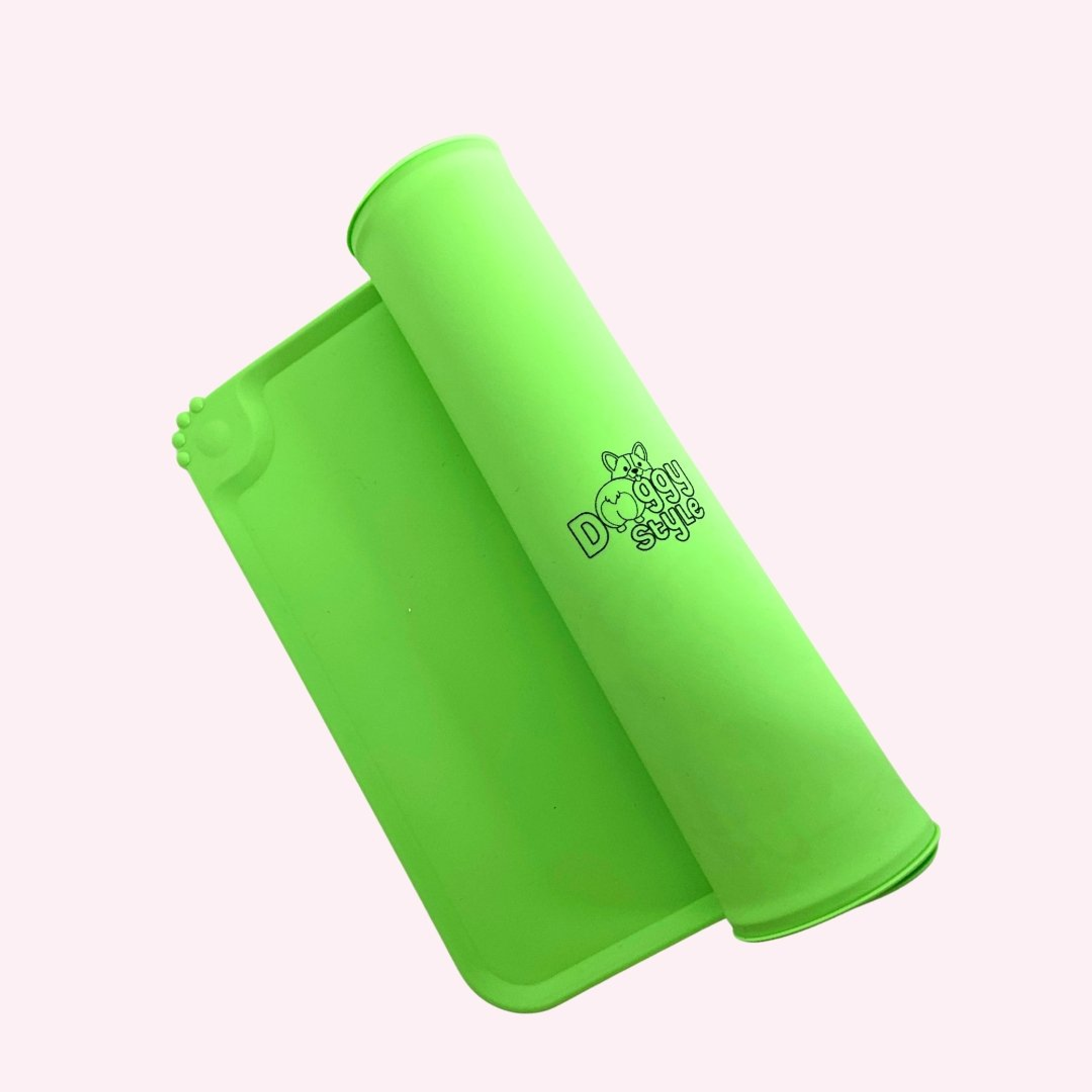 Always Hungry Green Dog Food Mat-6
