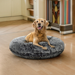 Bagel Bed LG - Midnight Frost-2